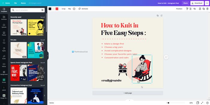 Las mejores plantillas de Canva para Instagram