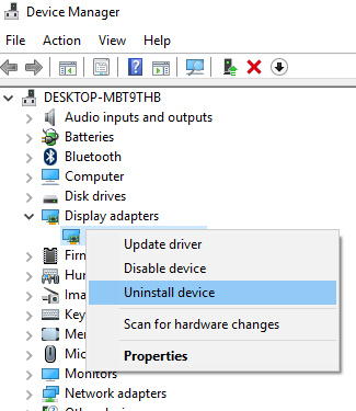 Problema de pantalla estirada en Windows 10