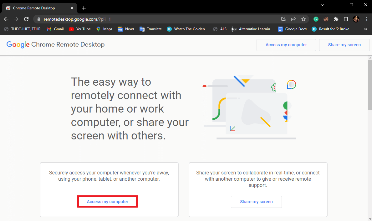 haga clic en Acceder a mi computadora. Cómo desbloquear Discord en la escuela