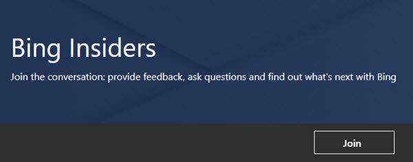 Programa de expertos en Bing