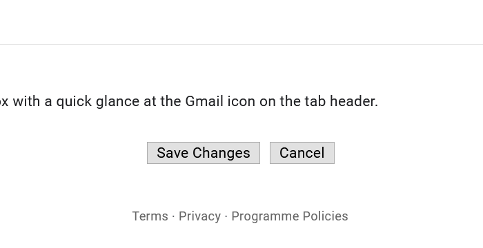 Guarda tus cambios en Gmail