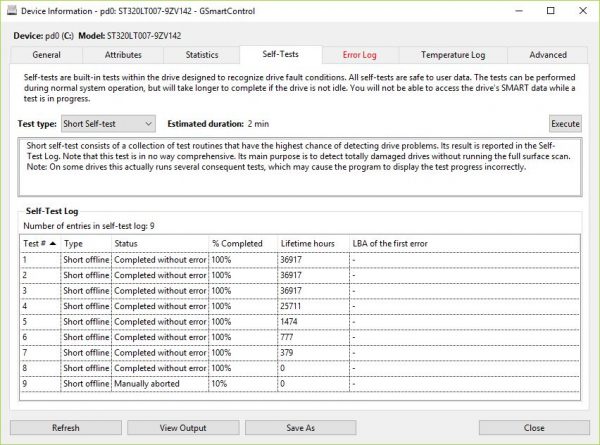 Cómo usar GSmartControl
