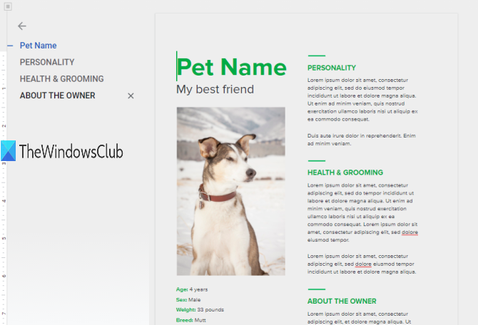 sin distracciones en google docs