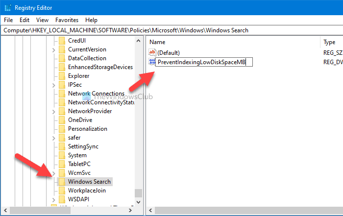 ¿Cómo detengo la indexación de búsqueda de Windows cuando hay poco espacio?