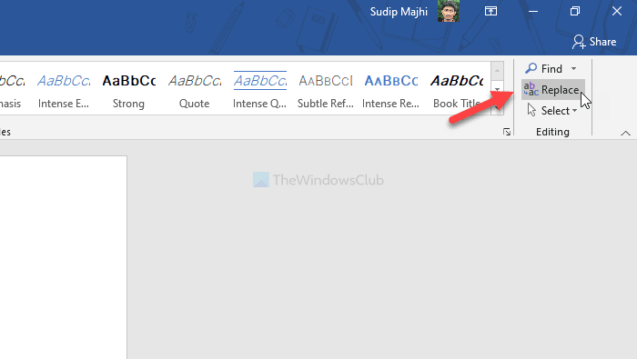 Cómo eliminar varios espacios adicionales a la vez de un documento de Word