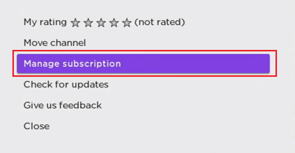 Seleccione Administrar suscripción |  ¿Puede cancelar FUBO y obtener un reembolso?