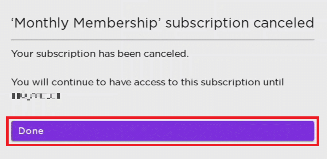 Haga clic en la opción Listo |  ¿Cuánto cuesta FuboTV al mes?