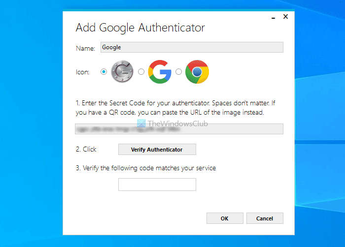 WinAuth es una alternativa a Google Authenticator para Windows 10