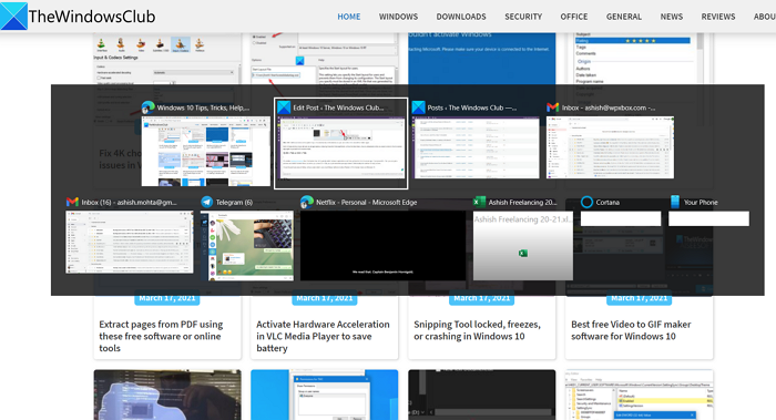 Pestaña Alt Pestaña Ctrl Pantalla completa