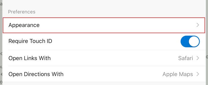 Cómo habilitar el tema oscuro en Outlook para iPad