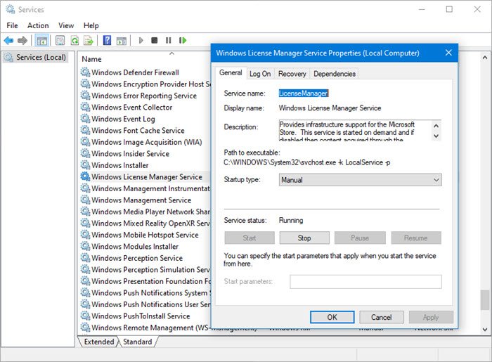 Administrador de licencias de activación de Windows
