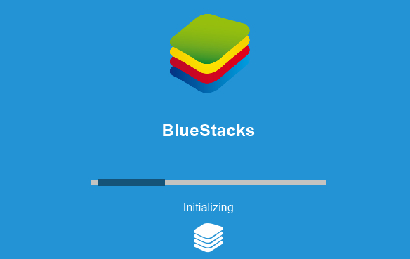 Bluestacks atascado durante la inicialización