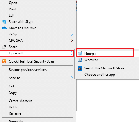abierto con bloc de notas.  Qué hacer si Fallout New Vegas no funciona en Windows 10