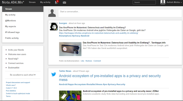 Redes sociales descentralizadas