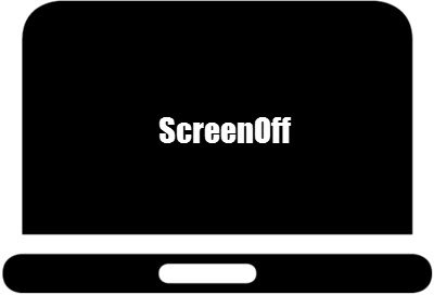 ScreenOff Apaga la pantalla de la computadora portátil con Windows