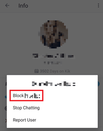 Toca Bloquear [profile name]