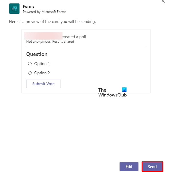 Crear encuestas en Microsoft Teams usando formularios