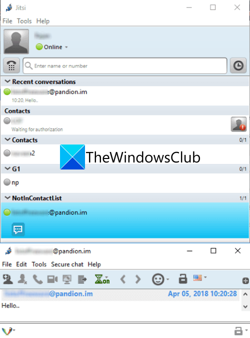 Los mejores clientes XMPP gratuitos de código abierto para Windows 11/