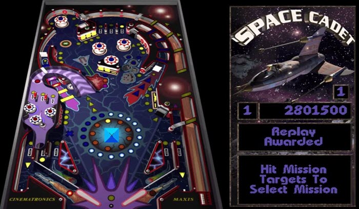 Clásico juego de pinball en 3D para Windows 10