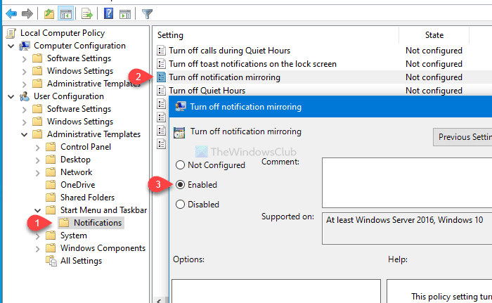 ¿Cómo deshabilitar la duplicación de notificaciones en Windows 10?