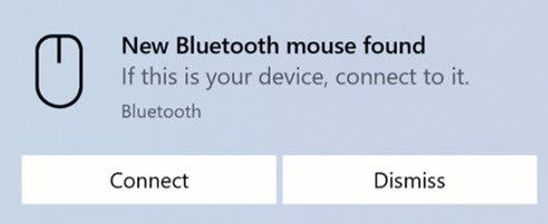 Emparejamiento rápido de Bluetooth en Windows 10