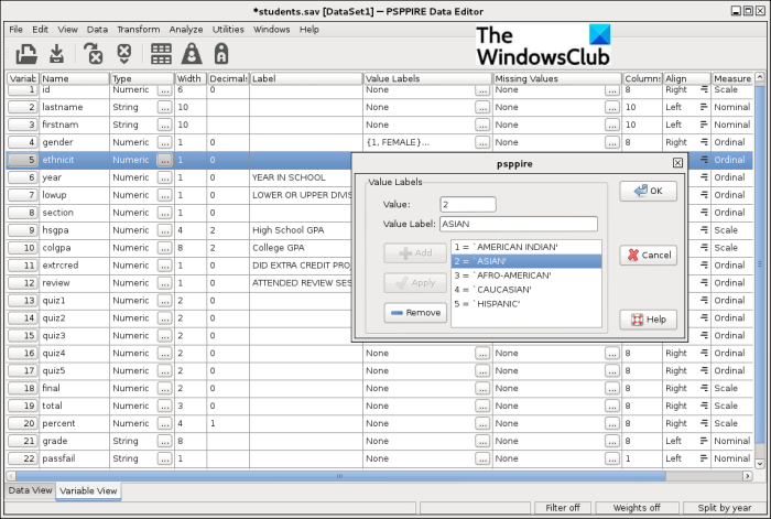 El mejor software gratuito de análisis estadístico para Windows 11/10