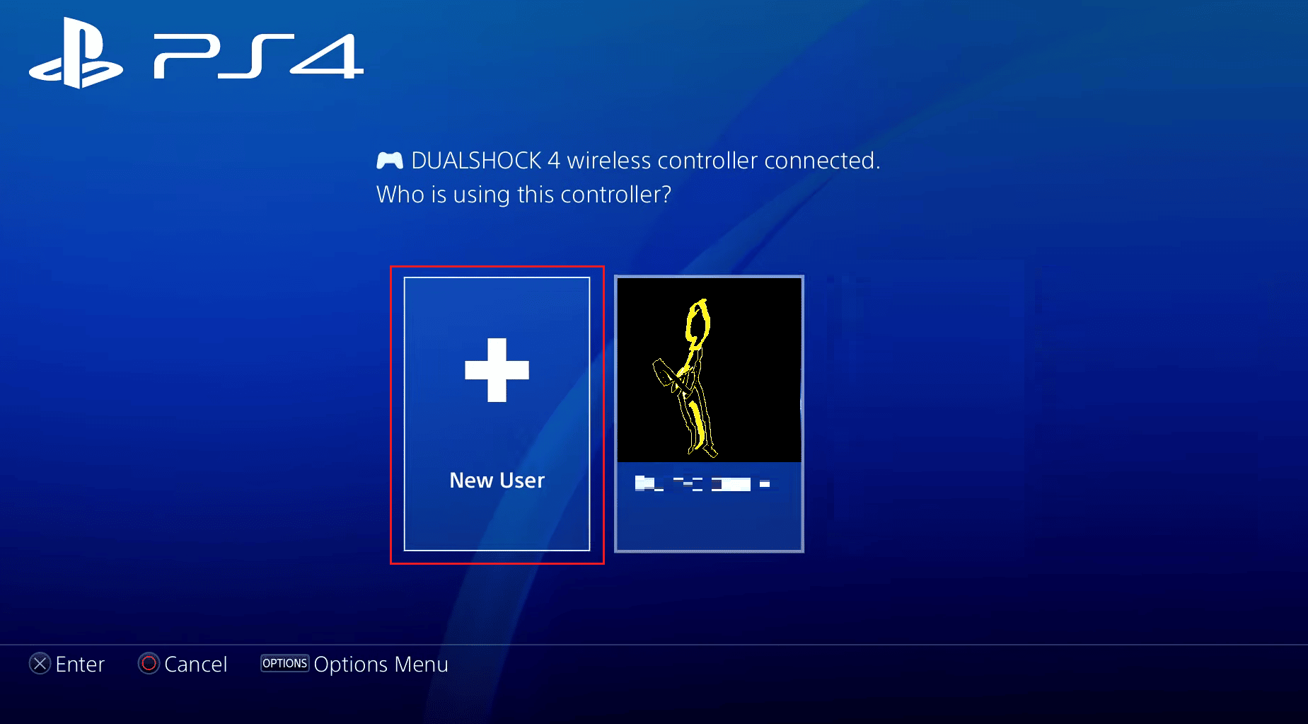 presione la opción Nuevo usuario |  accede a tu cuenta de PSN en PS4 |  conectarse a psn ps5