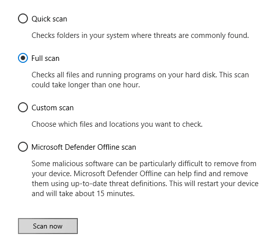 seguridad de windows