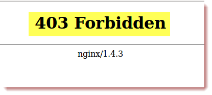 403 Zabronione