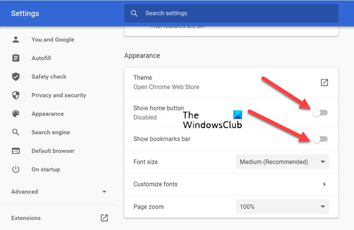 Cómo restaurar una barra de herramientas superior de Chrome que falta