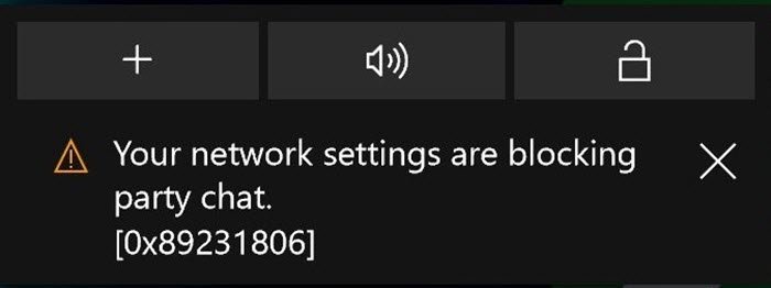 La configuración de tu red está bloqueando el chat grupal [0x89231806]