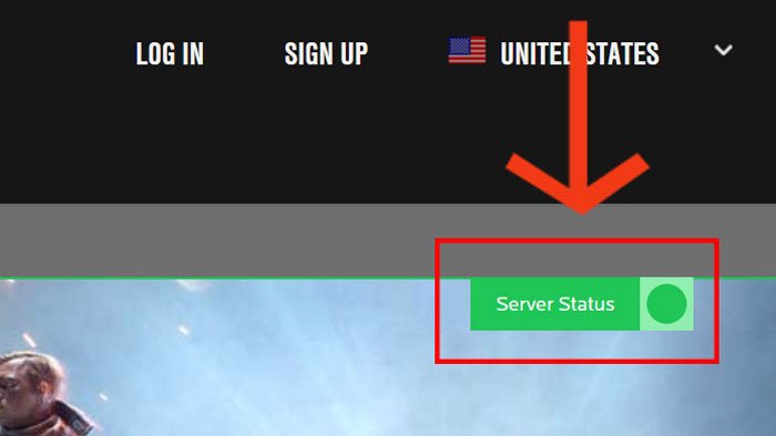 estado del servidor del juego ea