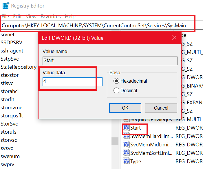 SysMain Host provoca un alto uso de CPU y memoria en Windows 10