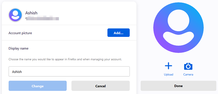 Cambia tu nombre de perfil y foto en Chrome