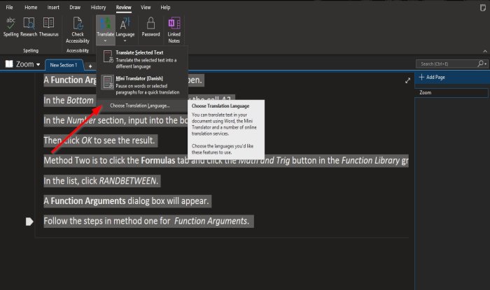 Cómo traducir texto a diferentes idiomas en las aplicaciones de Office