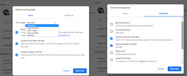 ERR_EMPTY_RESPONSE Error en Google Chrome