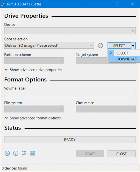 descargar windows 10 iso con rufus