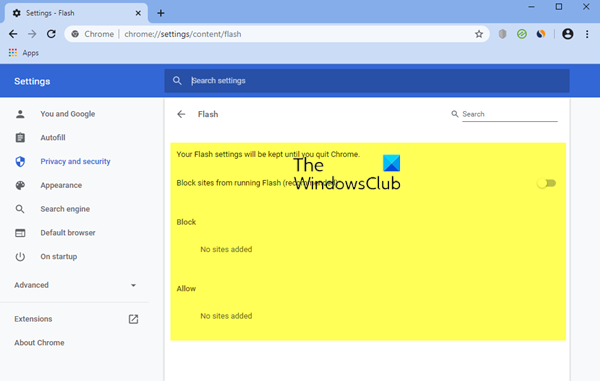 convertir flash en cromo