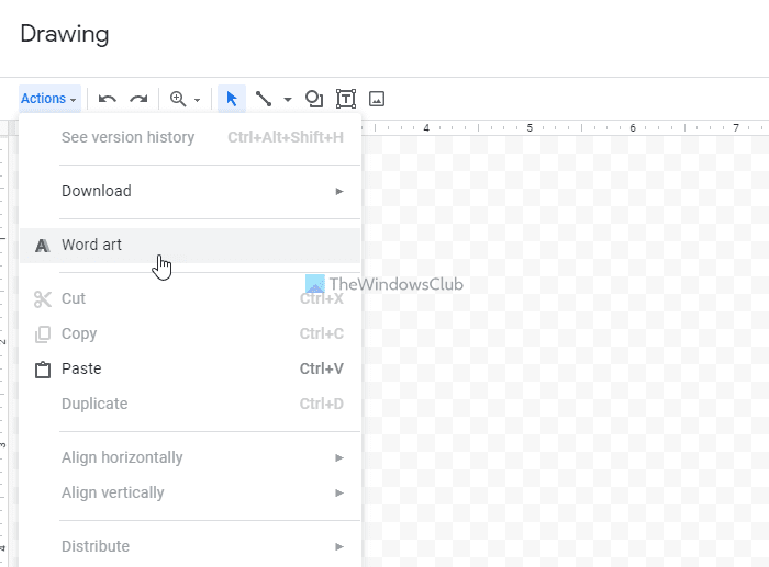Cómo insertar WordArt en Hojas de cálculo de Google