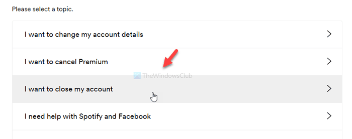 ¿Cómo cierro o elimino permanentemente mi cuenta de Spotify?