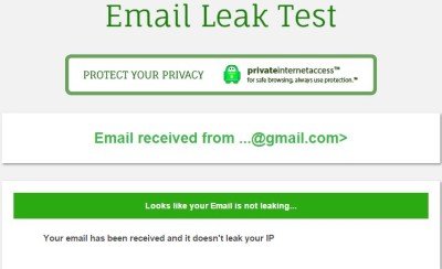 Pruebas de fuga de correo electrónico