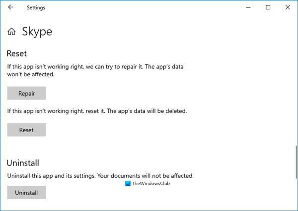 Skype ha dejado de funcionar