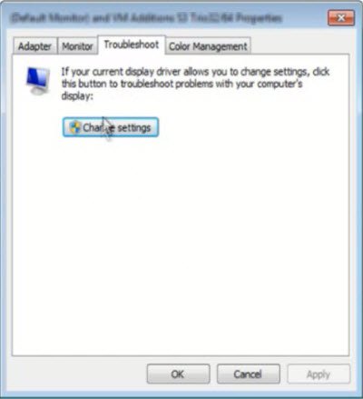 deshabilitar la aceleración de hardware
