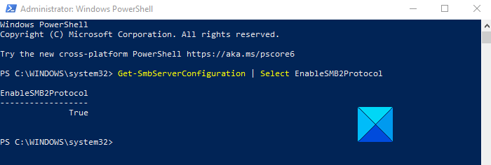 ¿Cómo detectar SMBv2 en Windows 10?
