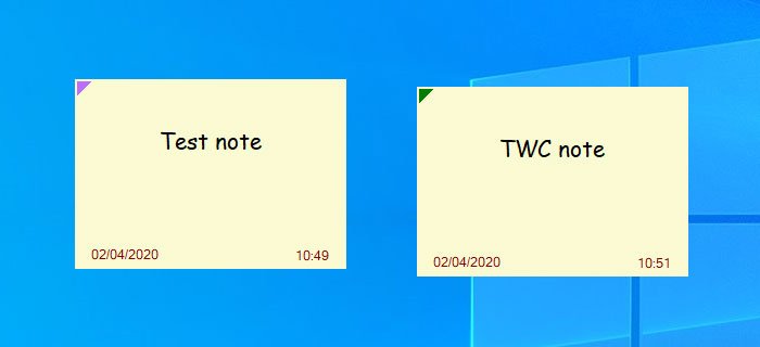 La alarma Stickies te permite crear y planificar notas adhesivas