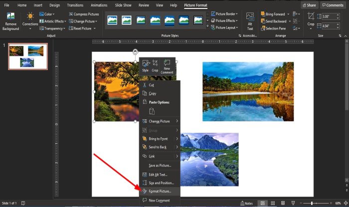 Cómo crear un cubo de imágenes en PowerPoint