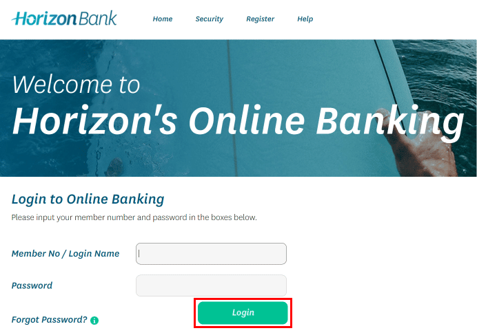 Ingrese su número de miembro/nombre de inicio de sesión y contraseña y haga clic en Iniciar sesión | ¿Puede usar su tarjeta Horizon Gold en Walmart?
