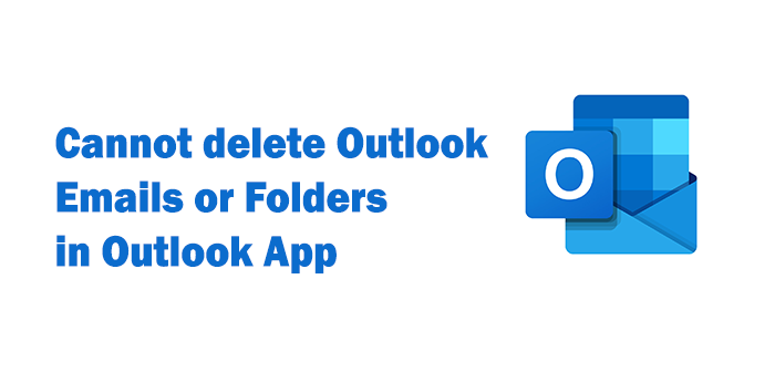 Los mensajes de correo electrónico no se pueden eliminar de Outlook Outlook