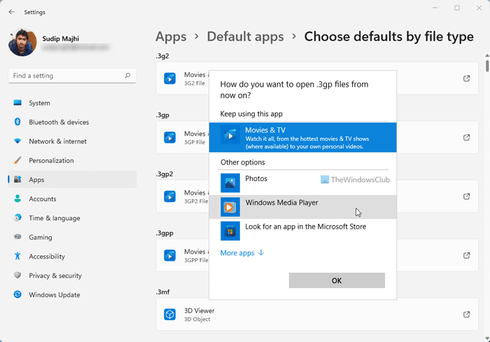 ¿Cómo restablecer todas las aplicaciones y asociaciones de archivos a sus valores predeterminados en Windows 11/10?