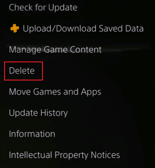 eliminar aplicaciones o juegos en ps5